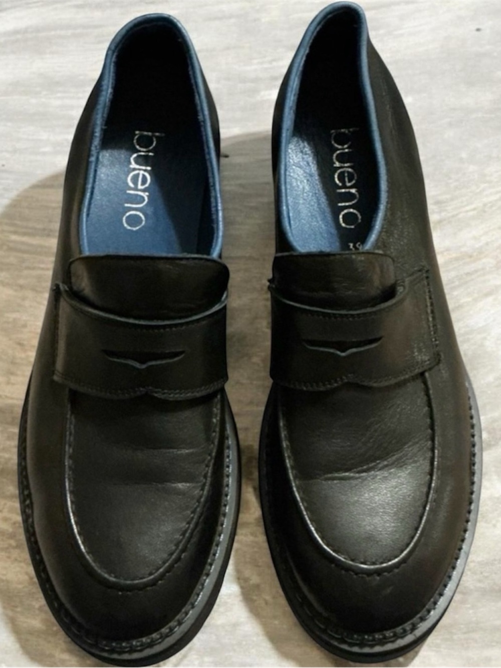🌸NEW-Bueno Footwear Della penny loafers in black leather